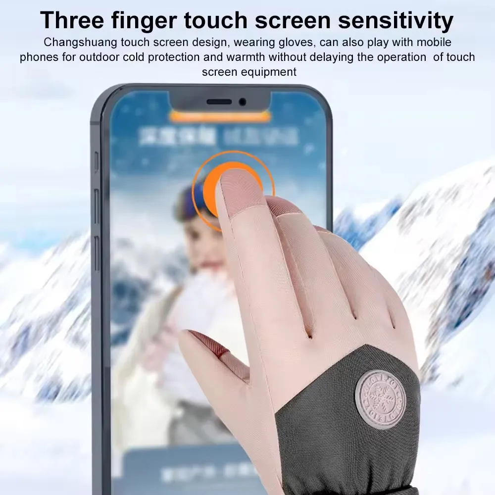 Waterproof Ski Gloves Women Wi - Waterproof Mitten Ski ulasan dan harga