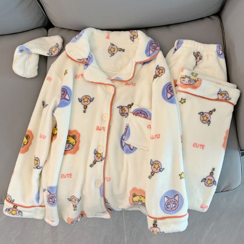 Cardcaptor Sakura Pajamas - Cu - Winter Clothing Cute ulasan dan harga