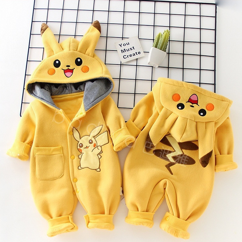 Cartoon Pocket Monsters Baby P - Winter Clothing Cute ulasan dan harga