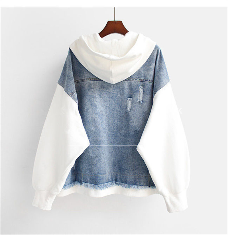 Fake Two Denim Jackets For Wom - Winter Clothing Pinterest ulasan dan harga