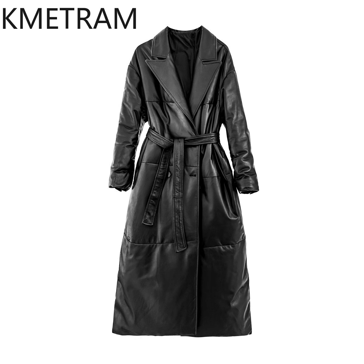 White Goose Down Genuine Leath - Puffer Jacket Women Down ulasan dan harga