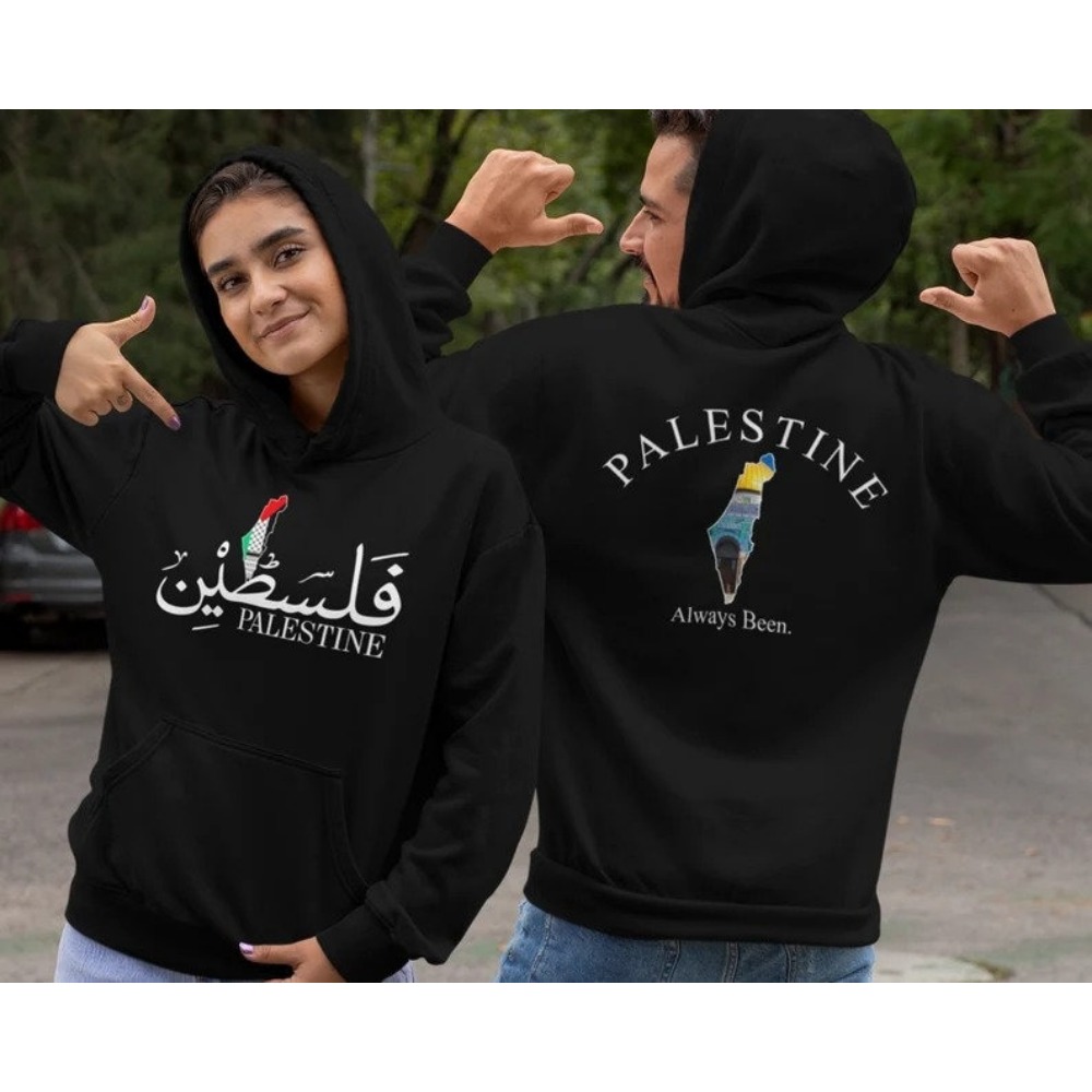 Palestine Hoodie Front/Back Pr - Winter Clothing Name ulasan dan harga