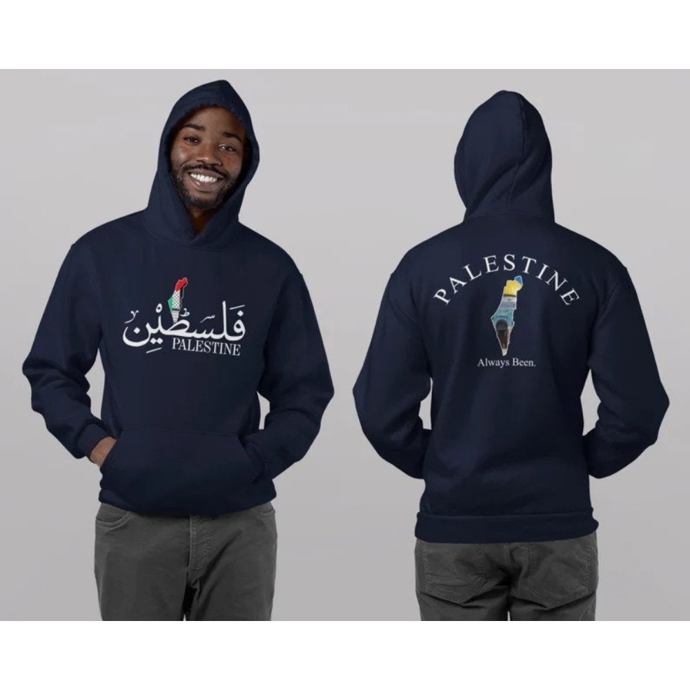 Palestine Hoodie Front/Back Pr - Winter Clothing Name ulasan dan harga