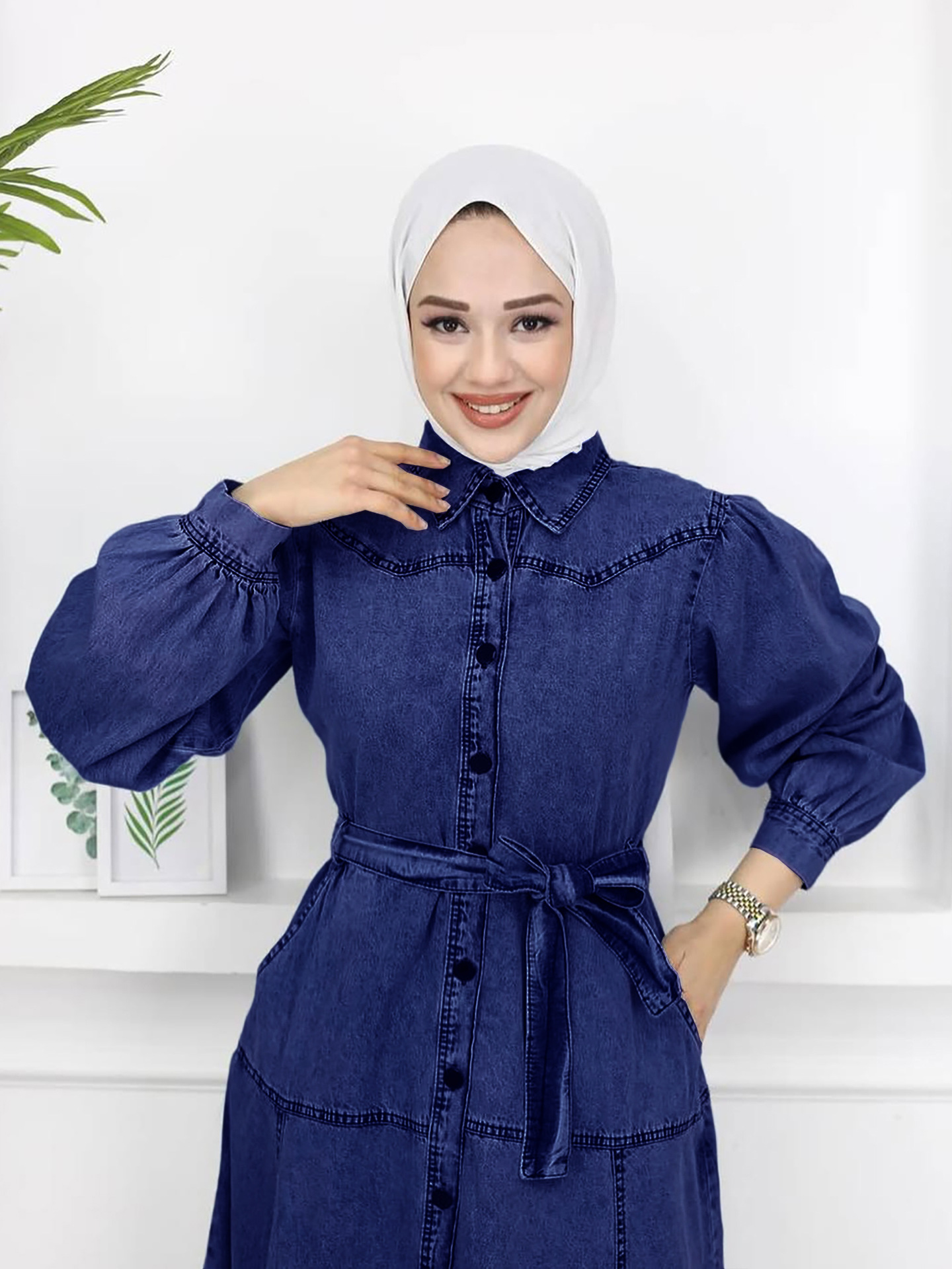 2025 Autumn Winter New Denim M - Winter Clothing Dubai ulasan dan harga
