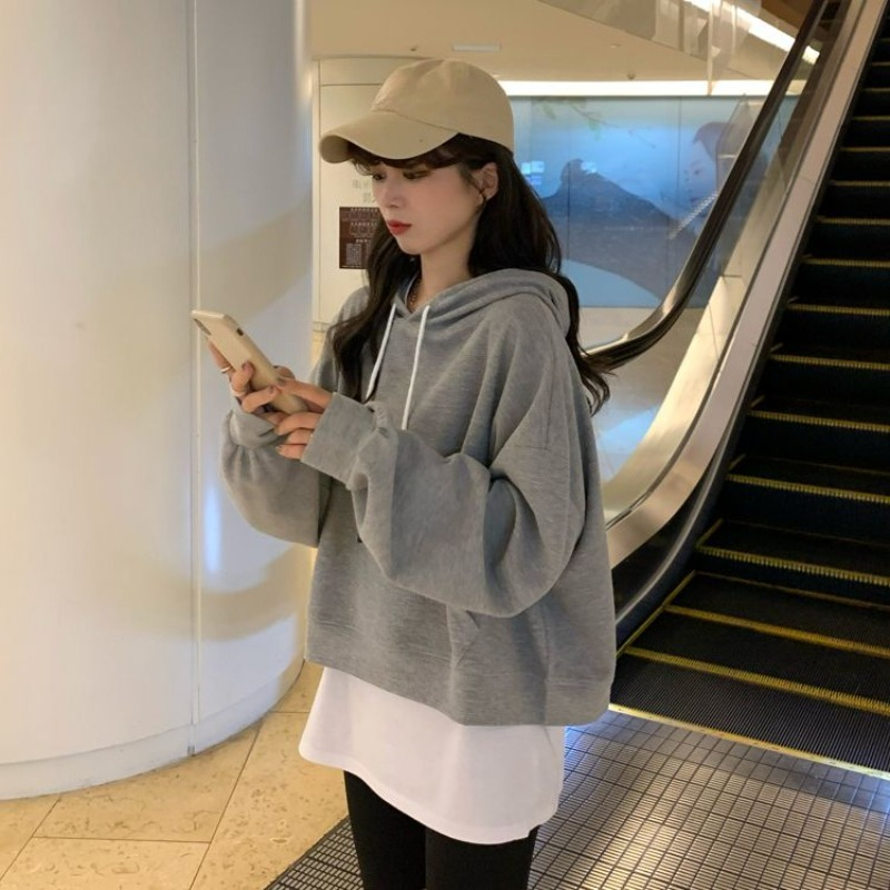 Cropped Plain Outerwears Essen - Winter Clothing Essentials For Women ulasan dan harga