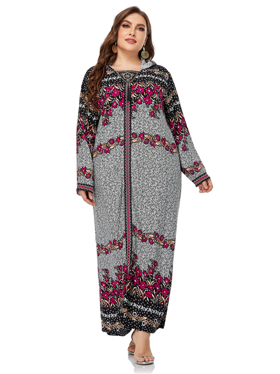 A18219 # Plus Size Women's Clo - Winter Clothing Dubai ulasan dan harga