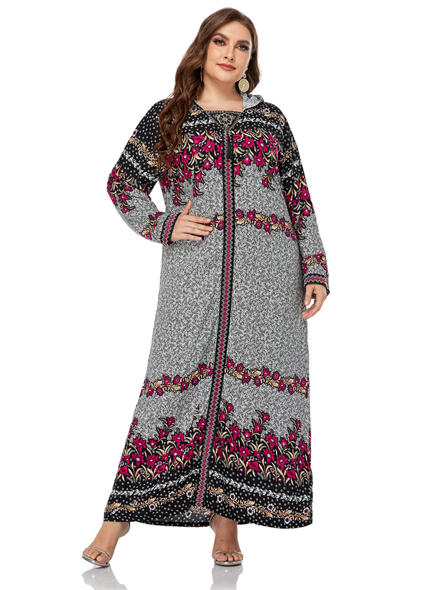 A18219 # Plus Size Women's Clo - Winter Clothing Dubai ulasan dan harga