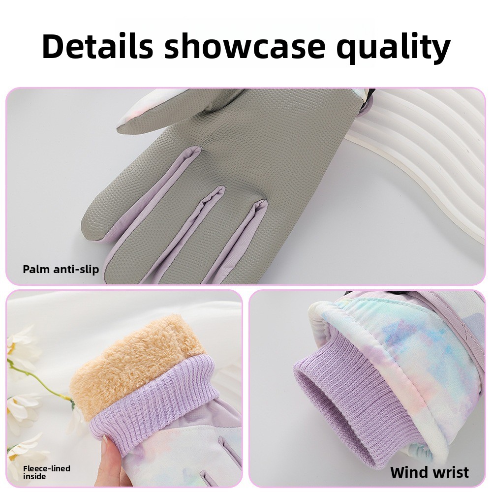 New Waterproof Ski Gloves Wind - Waterproof Mitten Ski ulasan dan harga