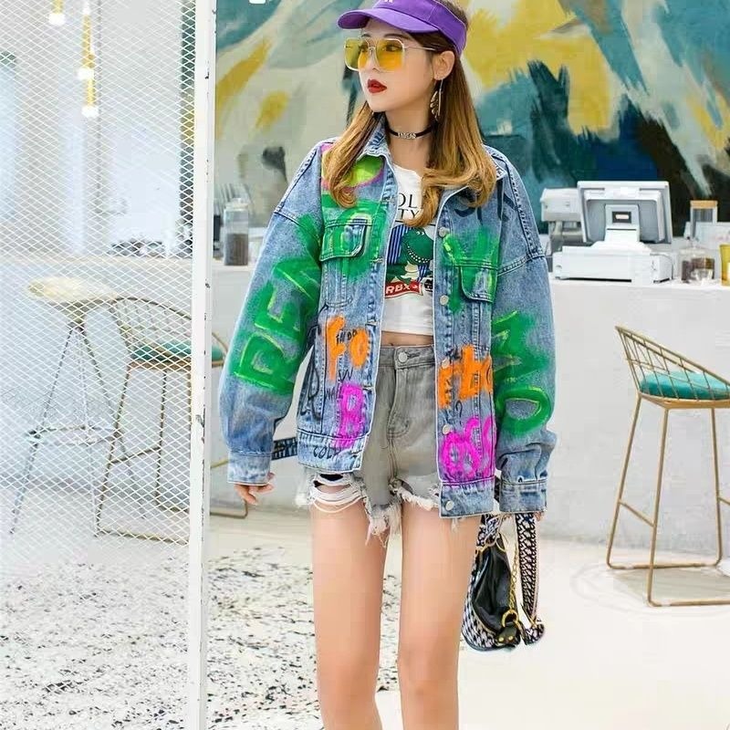 Women's Clothing Denim Coat Au - Winter Clothing Korean ulasan dan harga