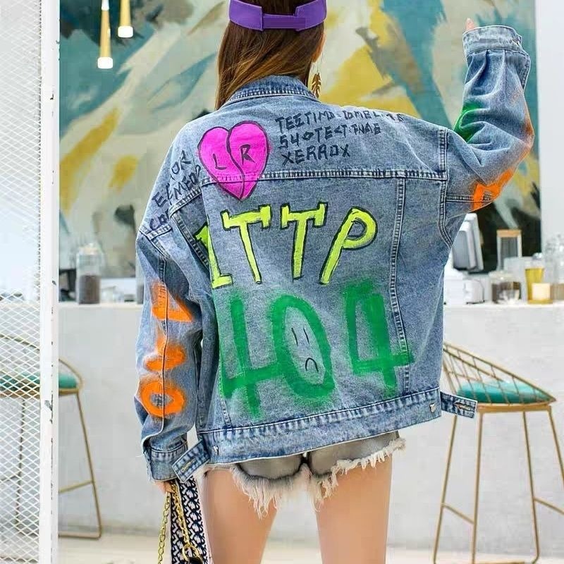Women's Clothing Denim Coat Au - Winter Clothing Korean ulasan dan harga