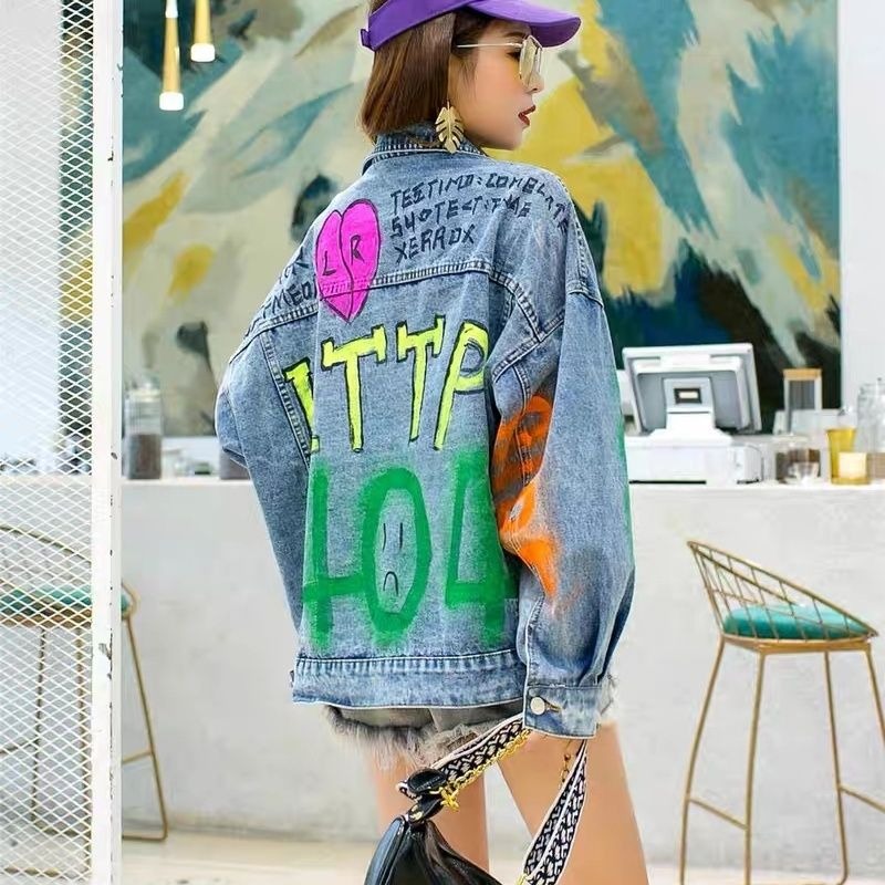 Women's Clothing Denim Coat Au - Winter Clothing Korean ulasan dan harga