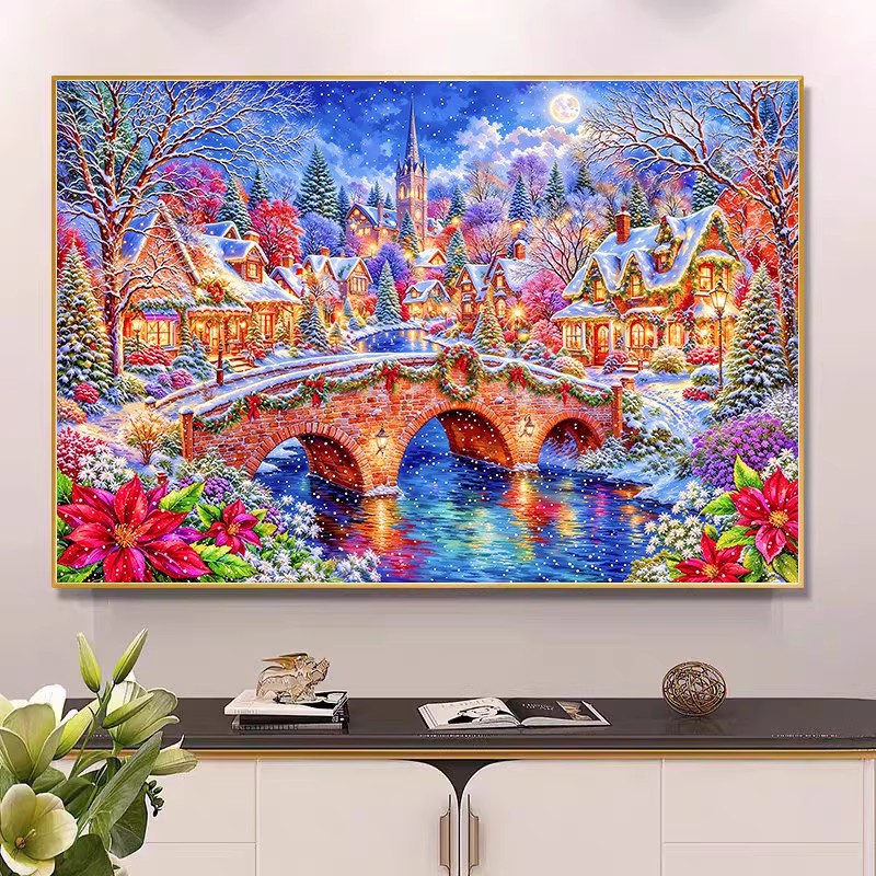 9ct 100x75cm Winter Church Emb - Winter Clothing Pinterest ulasan dan harga