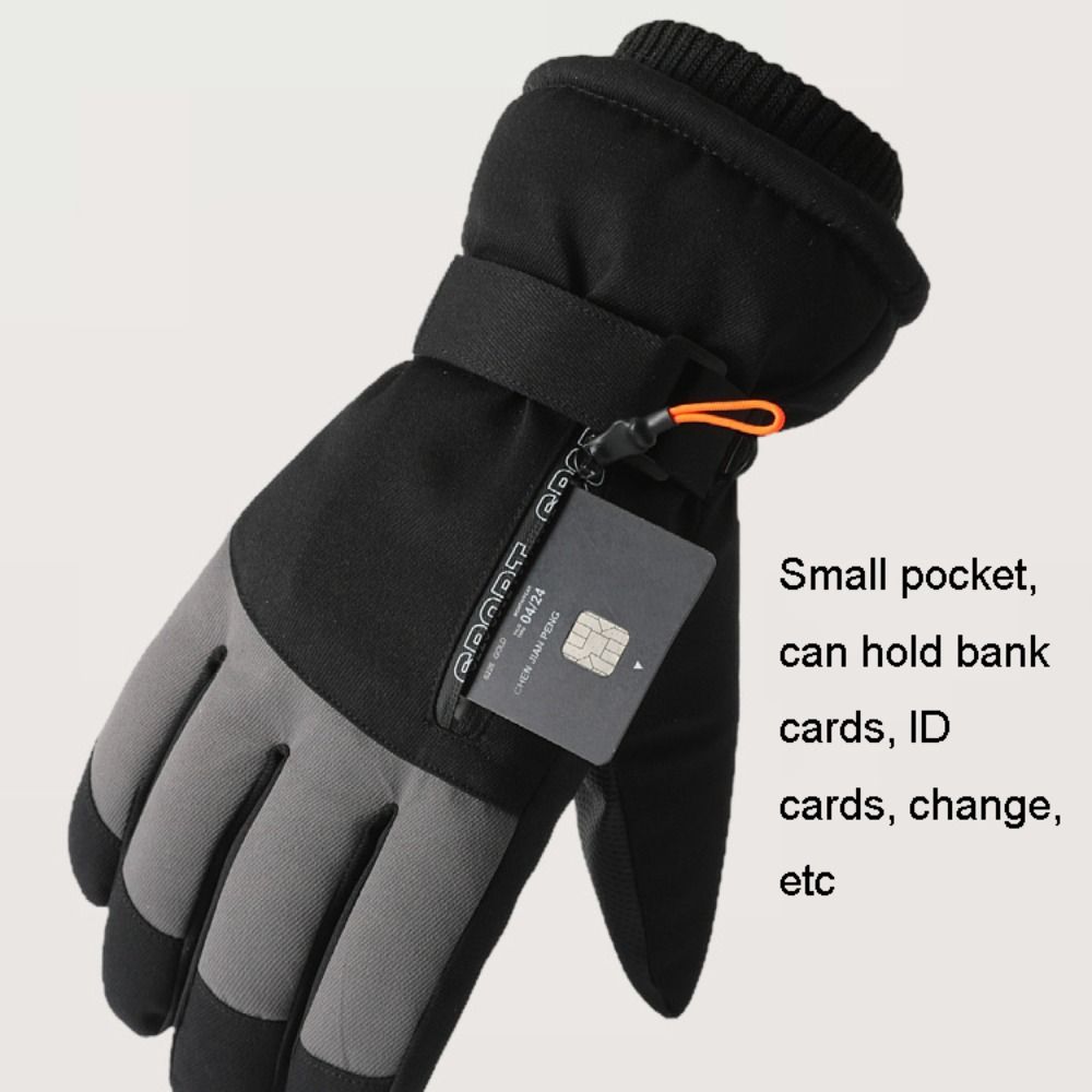 Windproof Winter Warm Gloves T - Waterproof Mitten Ski ulasan dan harga