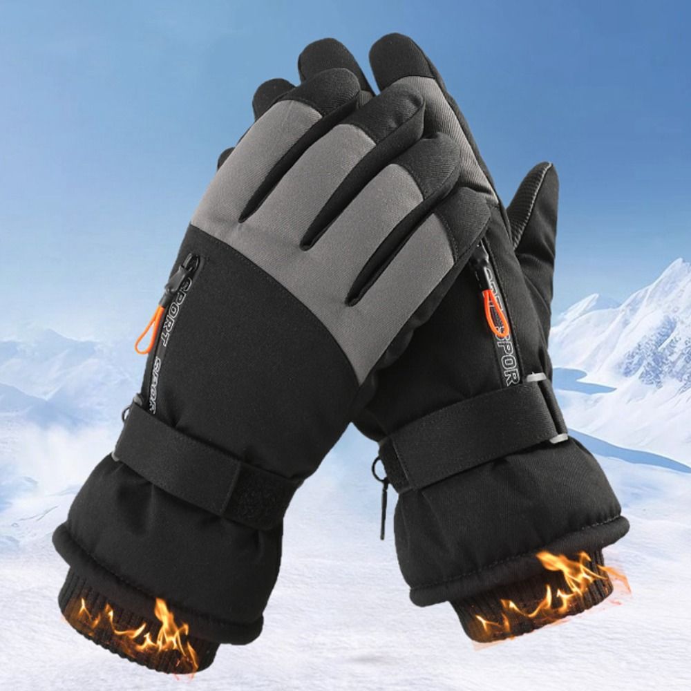 Windproof Winter Warm Gloves T - Waterproof Mitten Ski ulasan dan harga