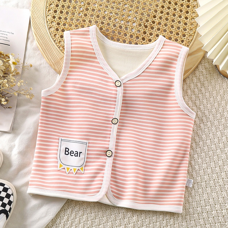 Baby velvet vest autumn and wi - Winter Clothing Korean ulasan dan harga