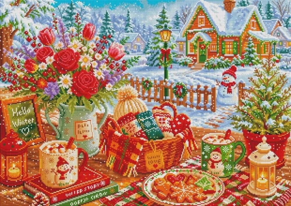 9CT 14ct Winter Printed Kits C - Winter Clothing Pinterest ulasan dan harga