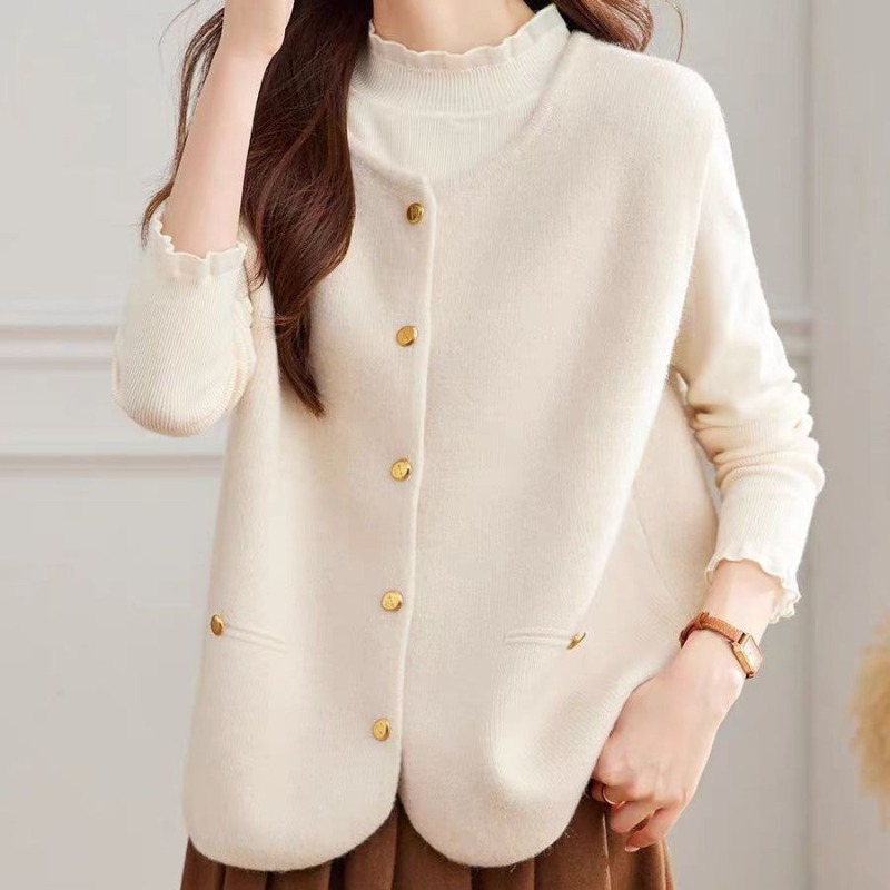 Women's Knitted Vest Solid Fas - Winter Clothing Offer ulasan dan harga