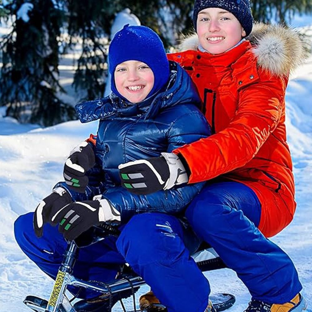 Boy Girls Ski Snowboard Windpr - Waterproof Mitten Ski ulasan dan harga